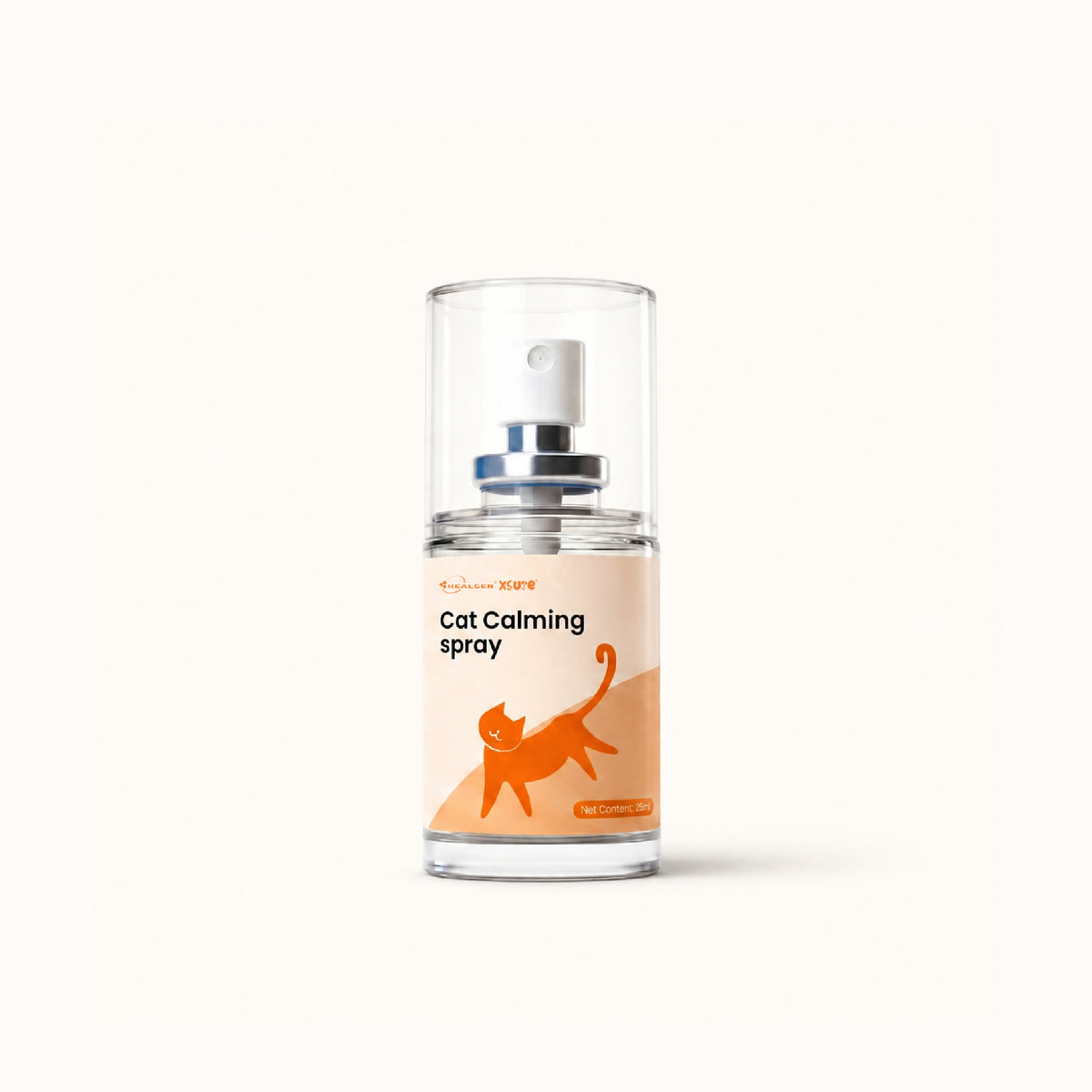 Natural cat calming spray for stress and anxiety relief